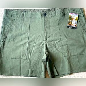 Swiss Alps Olive Green Performance Shorts